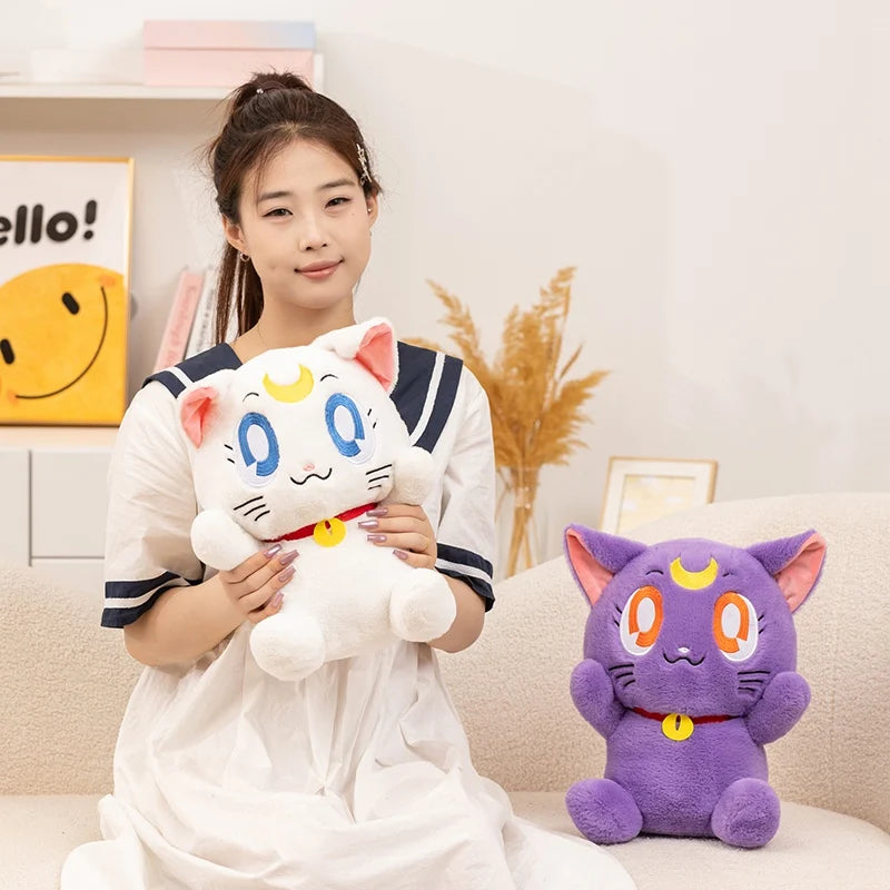 Kawaii Plush Cat Stuffed Doll Toy | Cute Anime Kitten Gift for Girls