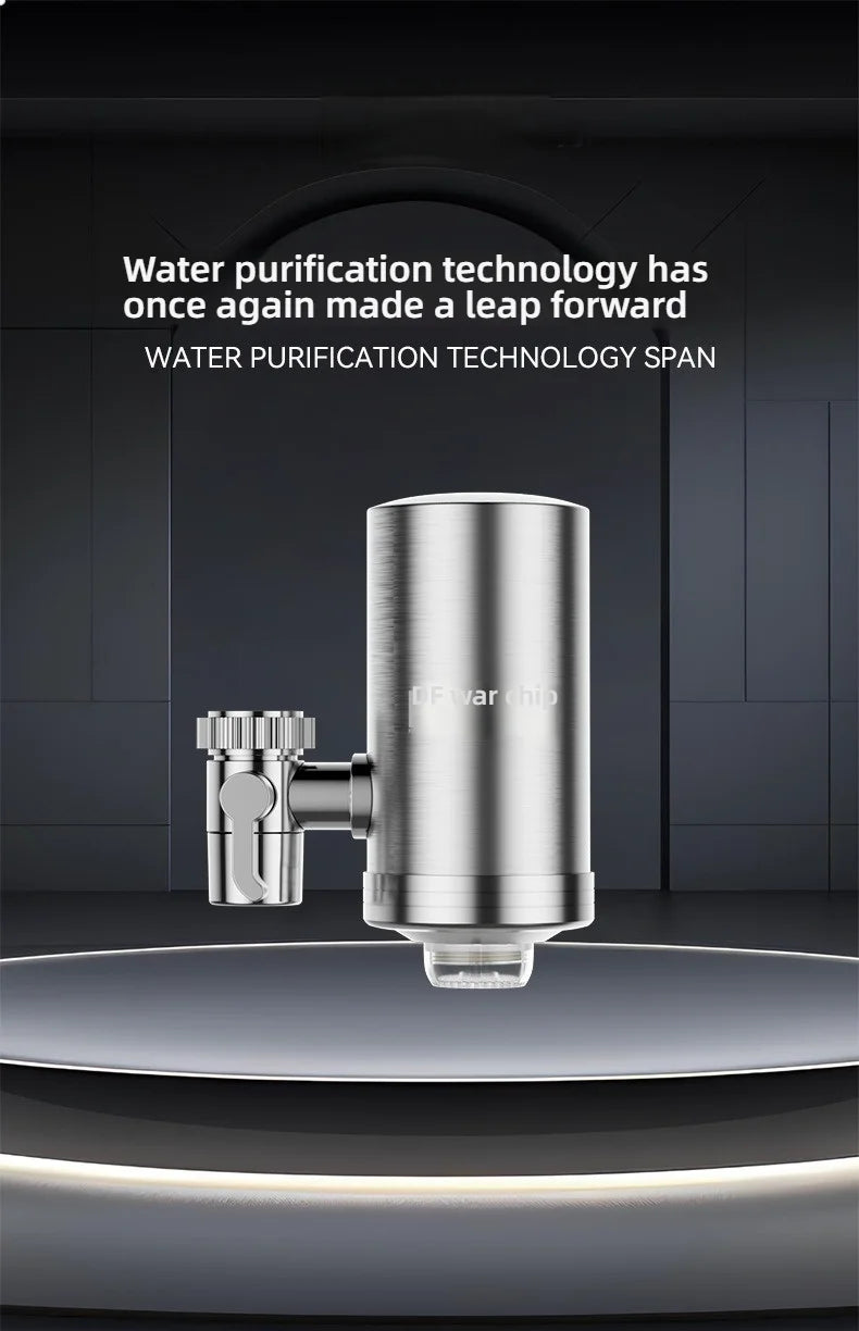 Stainless Steel Kitchen Faucet Water Purifier | Tap Filter for Household Drinking