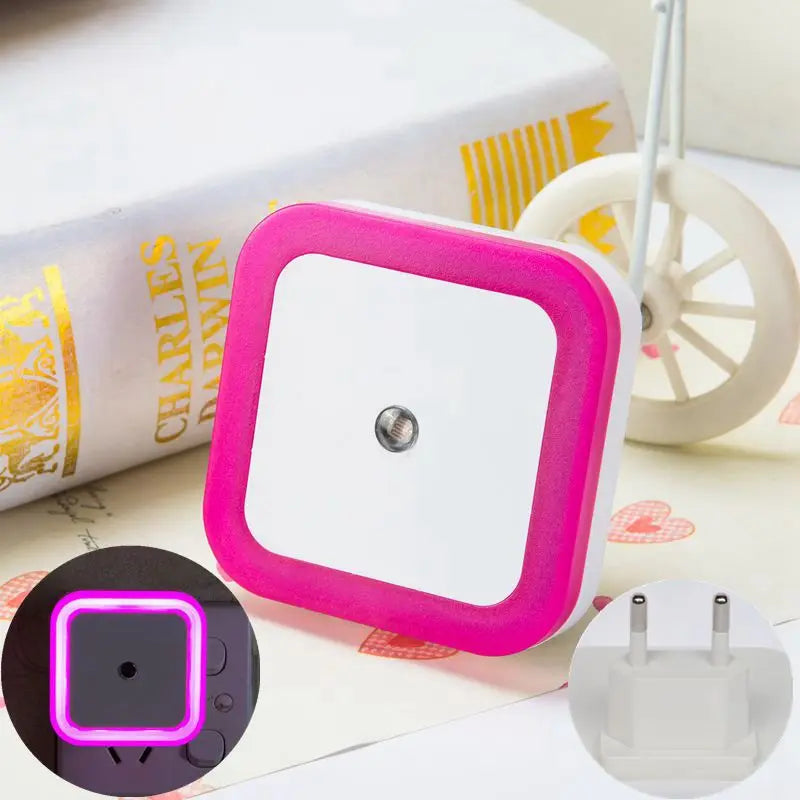 Wireless LED Night Light Sensor | Mini Plug-In Room Decoration Light
