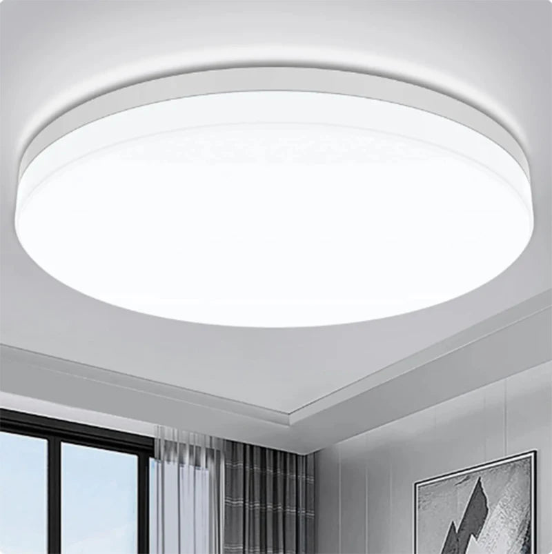 Ultra-Thin Round LED Ceiling Lamp | Modern Home Bedroom Light Fixture
