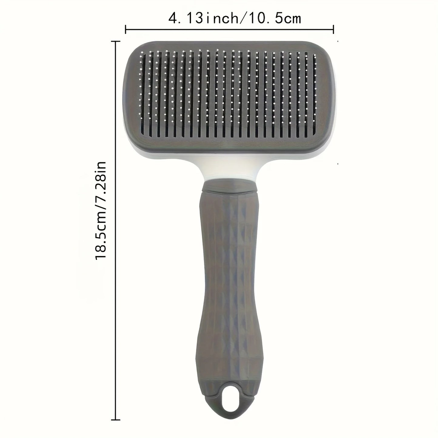Self-Cleaning Pet Slicker Brush | Hair Removal Comb for Dogs