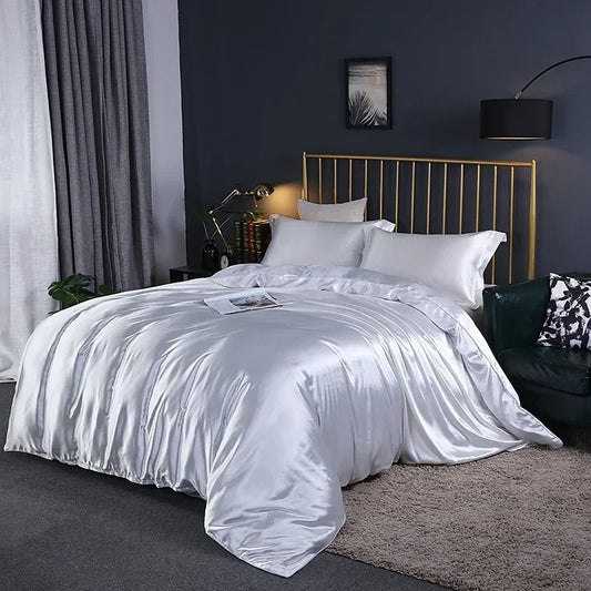 Luxury Solid Color Bedding Set