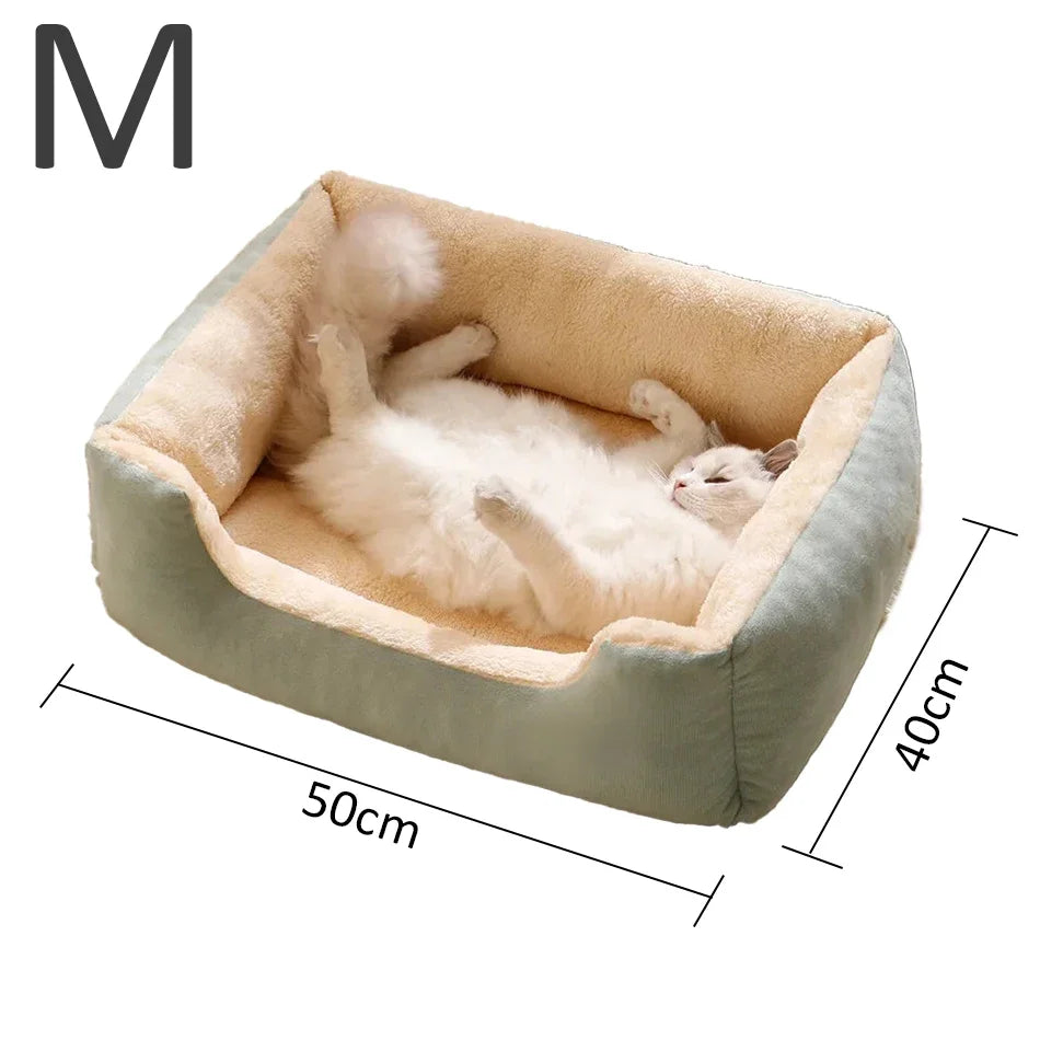 Pet Basket House Bed | Cozy Cushion Habitat for Dogs