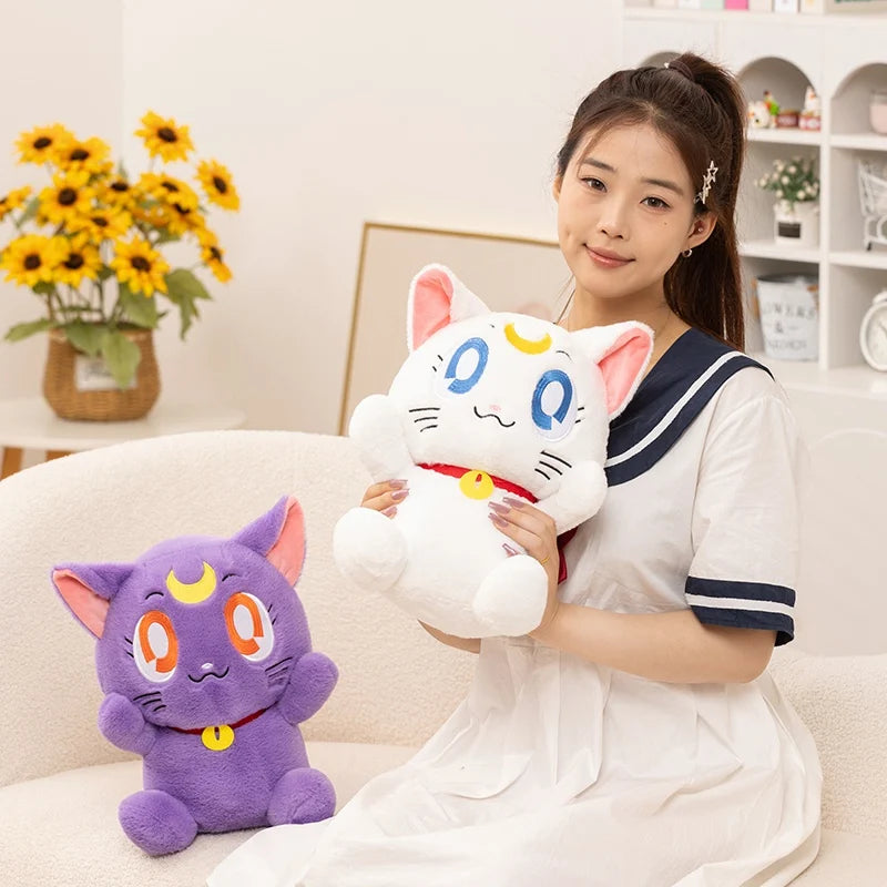 Kawaii Plush Cat Stuffed Doll Toy | Cute Anime Kitten Gift for Girls