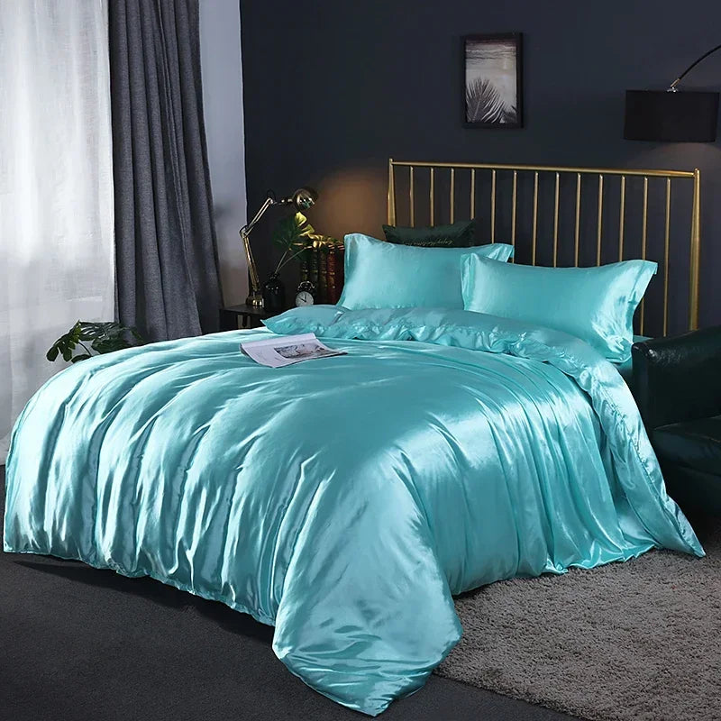 Luxury Solid Color Bedding Set