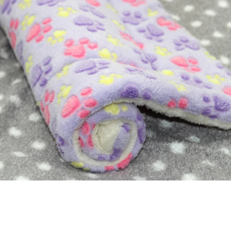 Flannel Dog Bed & Sleeping Mat | Thickened Blanket Rug for Small, Medium & Large Dogs